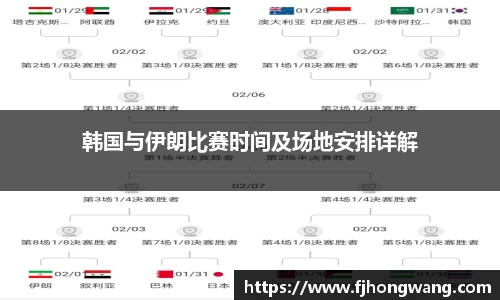 韩国与伊朗比赛时间及场地安排详解